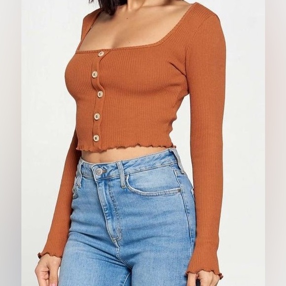 Ribbed Crop - Picture 2 of 2